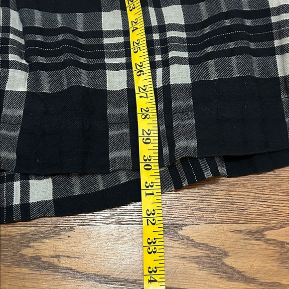 FREE PEOPLE flannel top tunic size medium - Picture 8 of 9